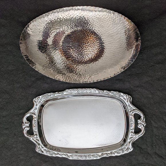 Fruit Dessert Appetizer Serving Plate Tray Platter - Picture 1 of 16